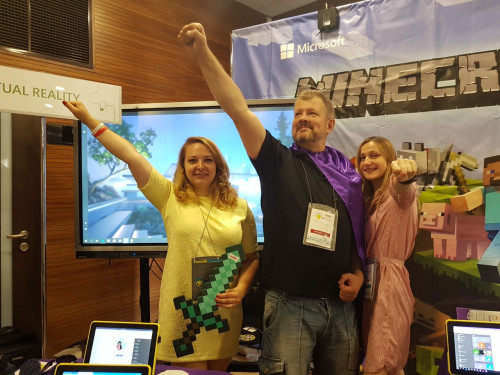 EdCamp Ukraine in Kharkiv: How teachers went on a trip to the world of Minecraft!